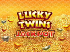 Lucky Twins Jackpot Slot Logo