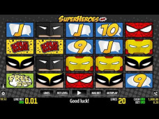 Super Heroes Free Slot Game