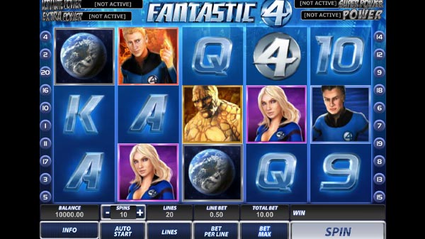 Fantastic Four Slot Machine