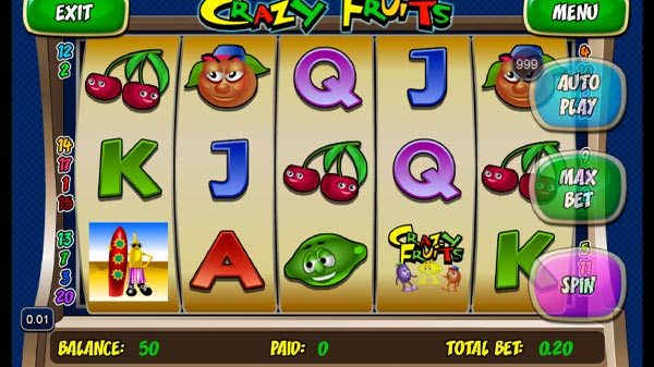 Crazy Fruits Slot Machine